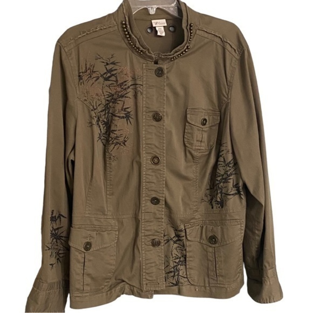 Venezia Olive Green Jacket